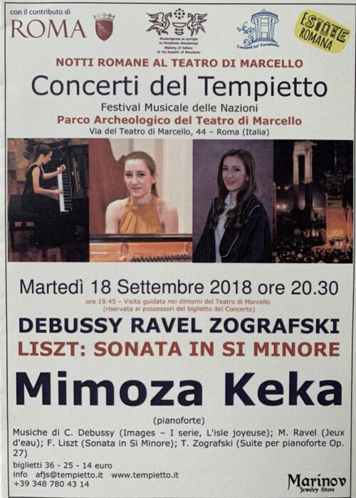 Mimoza Keka Recital Tempietto (web)