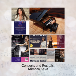 Mimoza Keka Concerts Recitals Posters